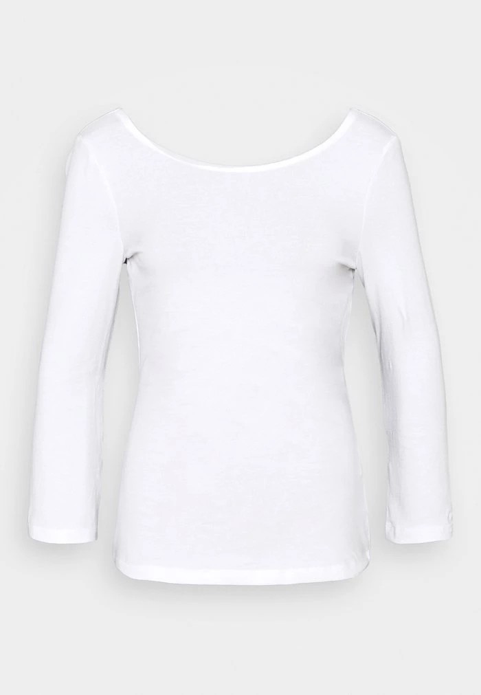 T-Shirt ANNA FIELD Anna Field Long Sleeved Top Blanche Femme | OJZ-6842589